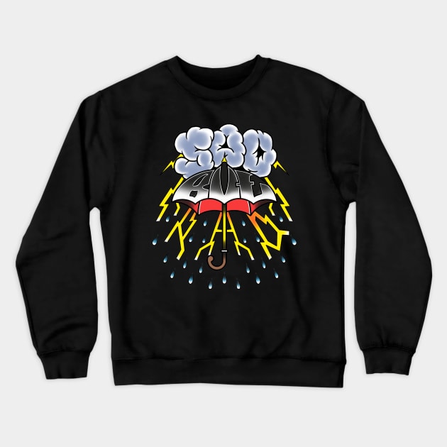 Sad but Rad Crewneck Sweatshirt by HalcyonDaze